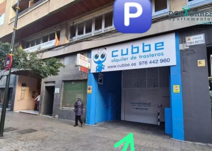 Dos Torres Legolas - Parking Privado Lägenhet Zaragoza